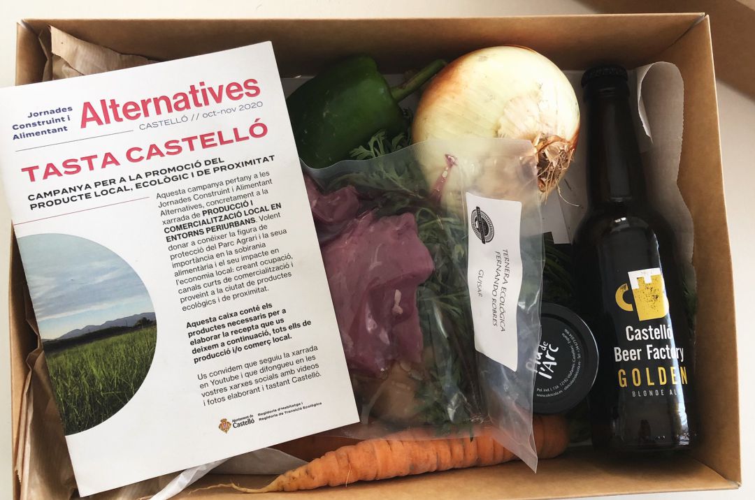 Caja de Tasta Castelló con productos de proximidad Caja de Tasta Castelló con productos de proximidad