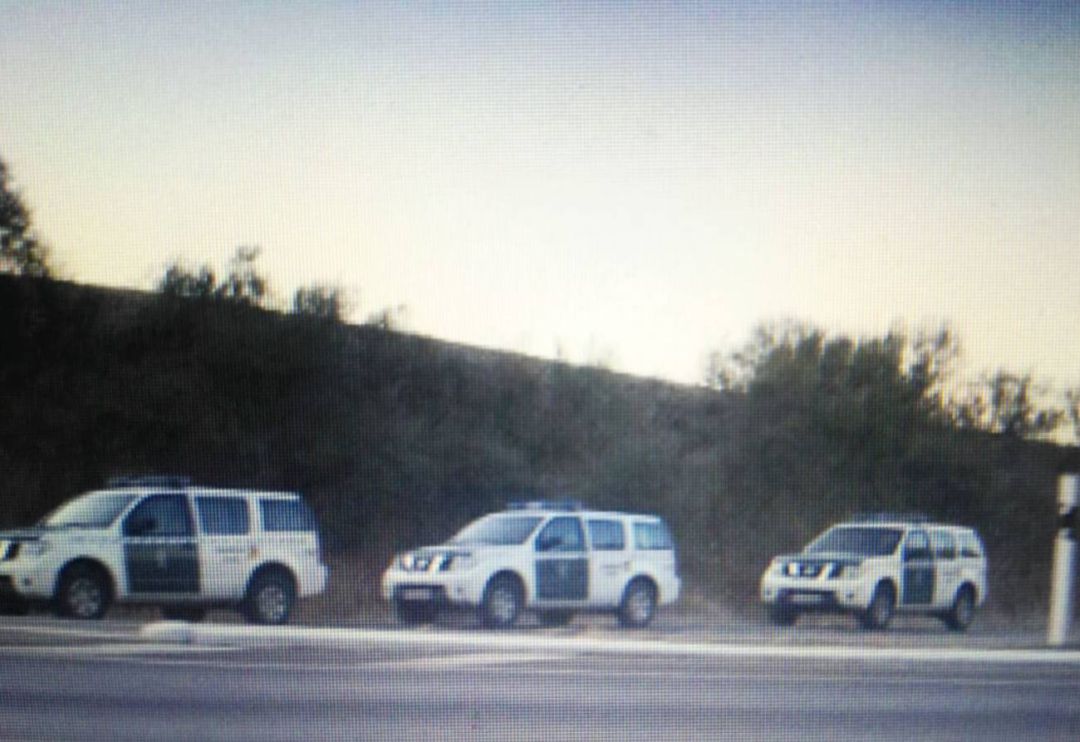 Despliegue de la Guardia Civil en Bornos en una operación anterior Despliegue de la Guardia Civil en Bornos en una operación anterior