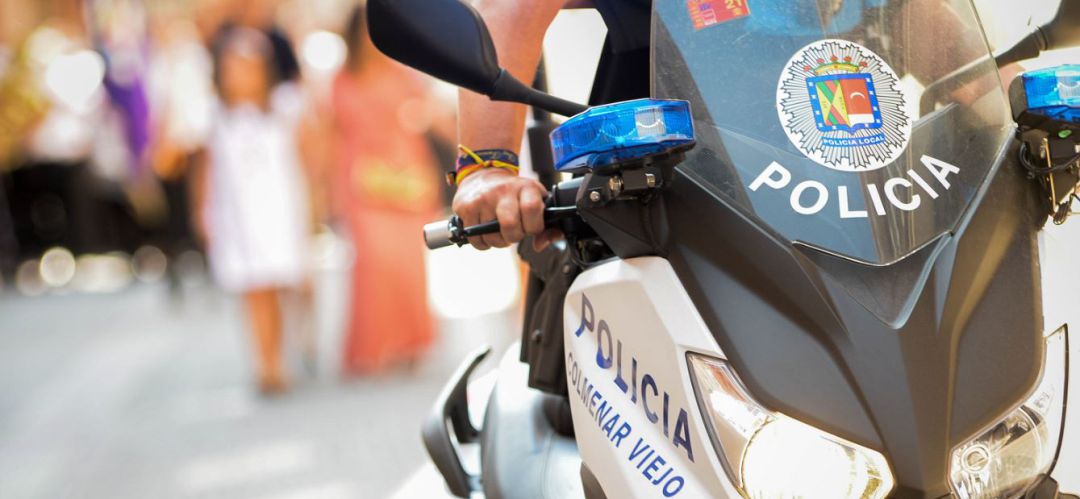 Motocicleta de la Policía Local Motocicleta de la Policía Local