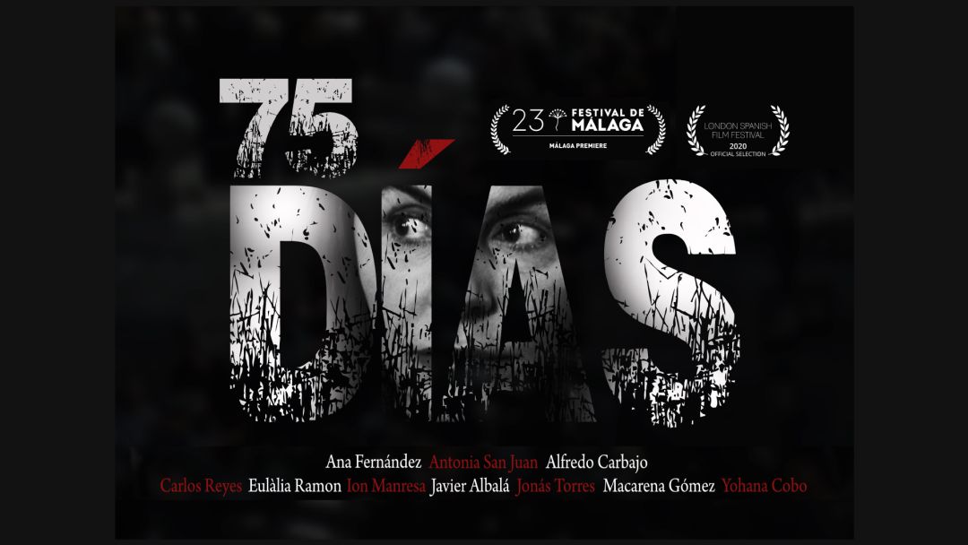 Cartel de "75 días" Cartel de "75 días"