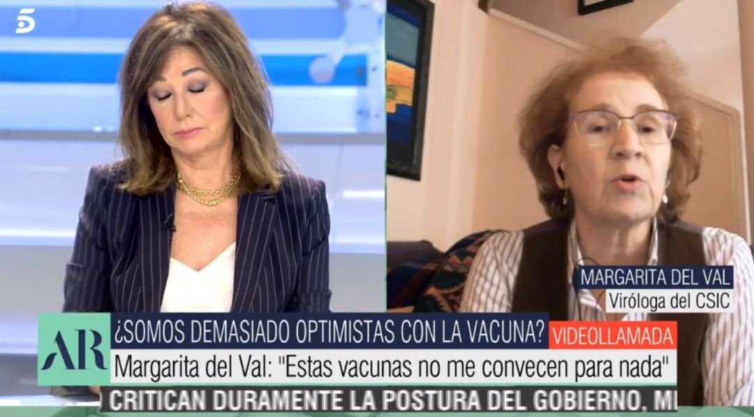 La entrevista a Margarita del Val La entrevista a Margarita del Val