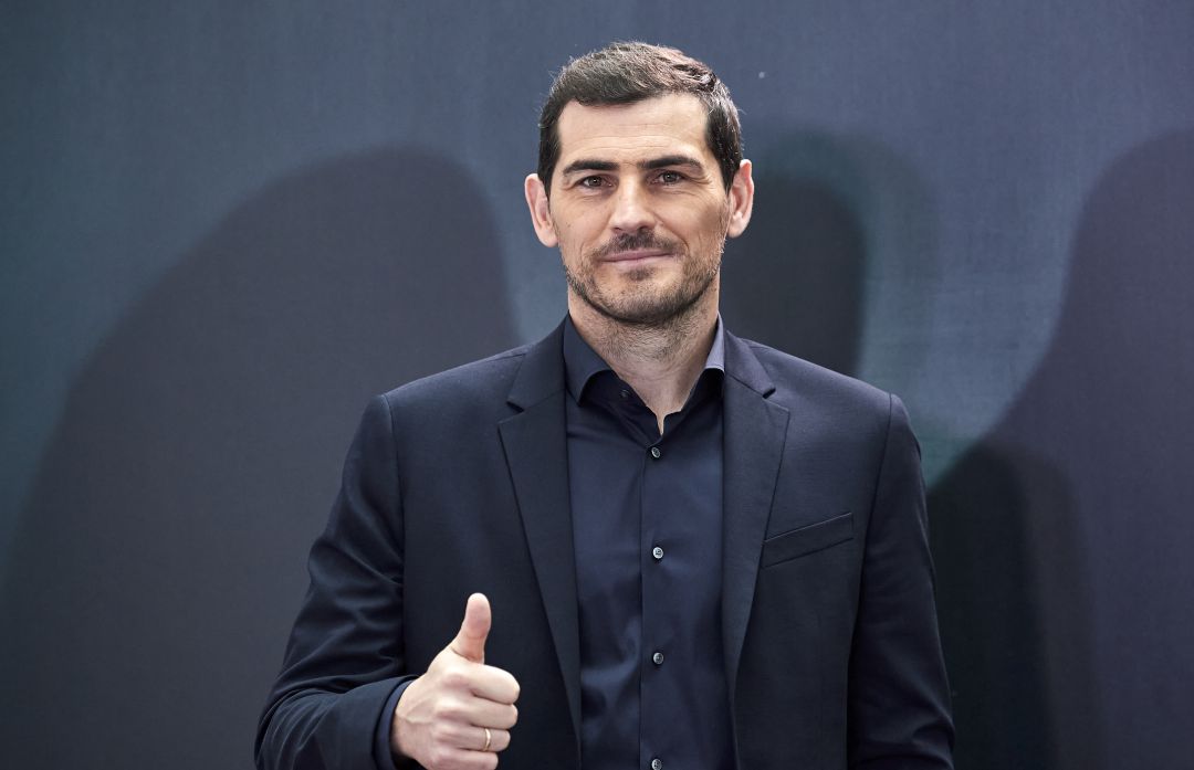 Casillas, este miércoles en la presentación de 'Colgar las alas' Casillas, este miércoles en la presentación de 'Colgar las alas'