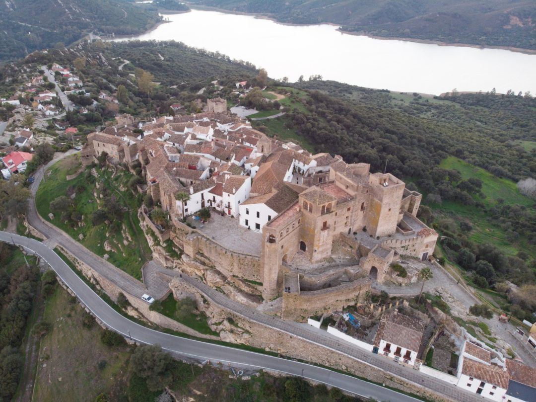 Vista aérea del Castillo Fortaleza de Castellar Vista aérea del Castillo Fortaleza de Castellar