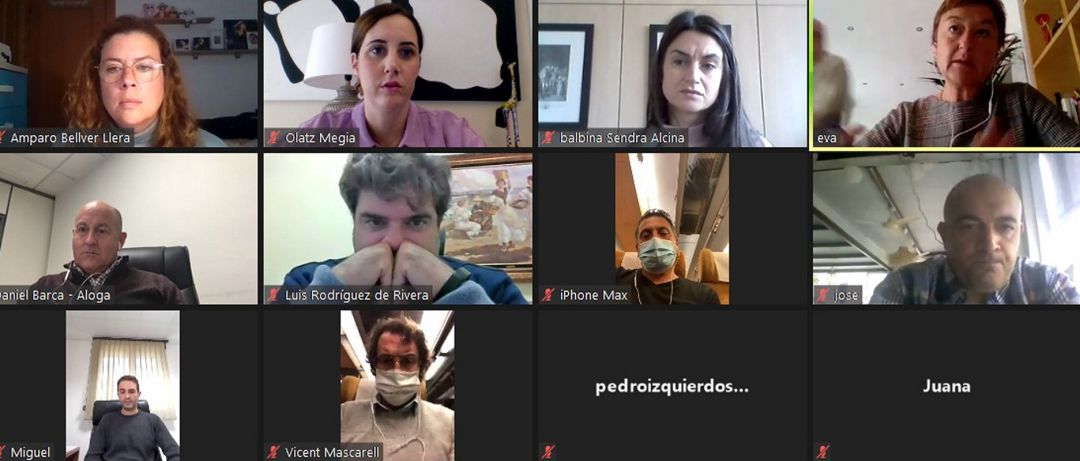 Reunión telemática de la Mesa de Calidad de Gandia Reunión telemática de la Mesa de Calidad de Gandia