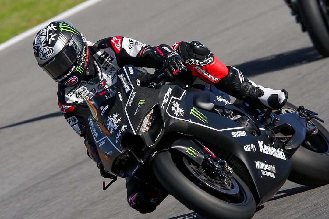 Jonathan Rea rodando en el Circuito de Jerez Jonathan Rea rodando en el Circuito de Jerez