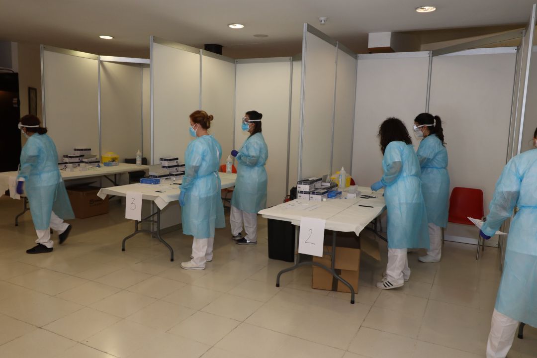 Los test se realizaron en el Centro de Arte Tomás y Vlaiente durante un mes, del 14 de octubre al 11 noviembre. Los test se realizaron en el Centro de Arte Tomás y Vlaiente durante un mes, del 14 de octubre al 11 noviembre.