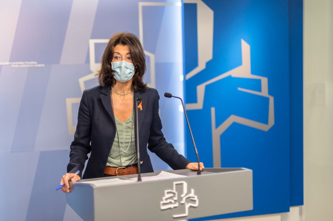 Laura Garrido, secretaria general del PP vasco Laura Garrido, secretaria general del PP vasco