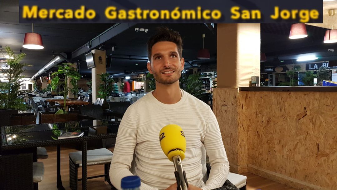 Julián Lerma desde el Mercado Gastronómico San Jorge Julián Lerma desde el Mercado Gastronómico San Jorge