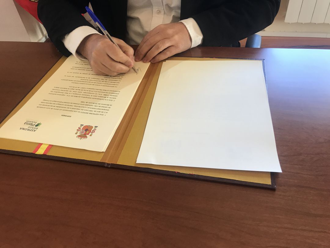 Firma del convenio Firma del convenio