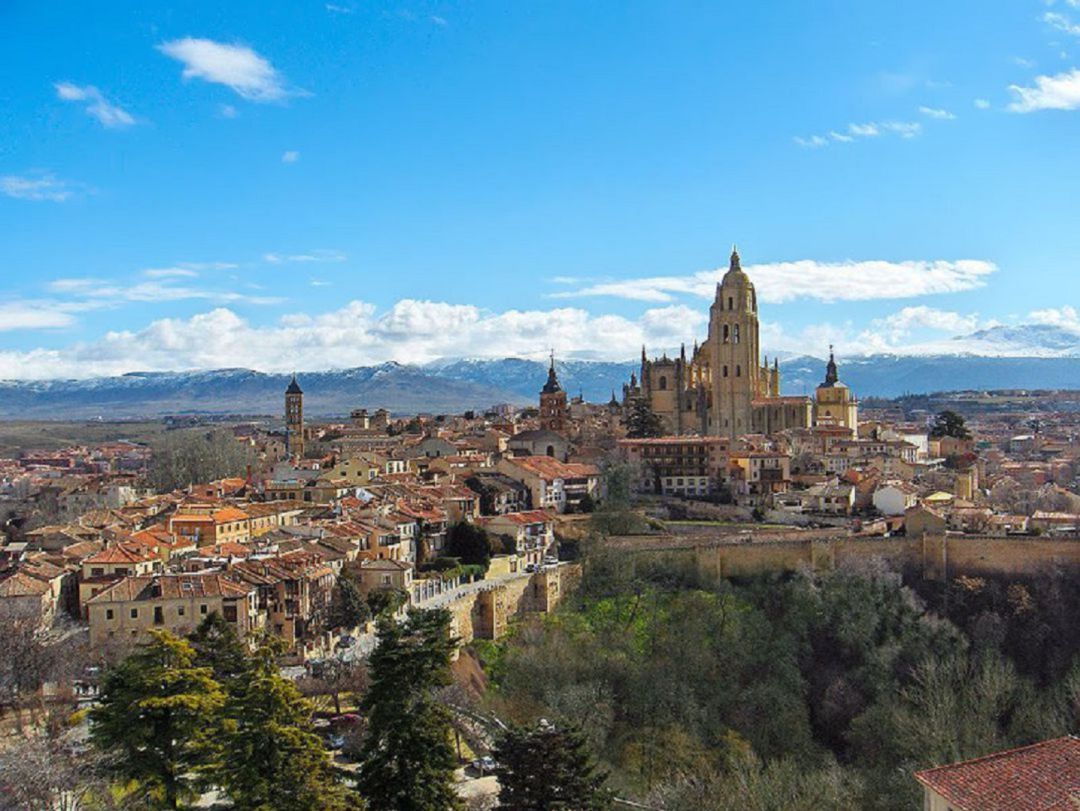 Panorámica de Segovia Panorámica de Segovia