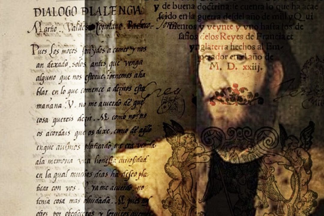 Retrato de Alfonso de Valdés. De su hermano Juan no se conserva ninguna imagen, aunque eran gemelos. Retrato de Alfonso de Valdés. De su hermano Juan no se conserva ninguna imagen, aunque eran gemelos.