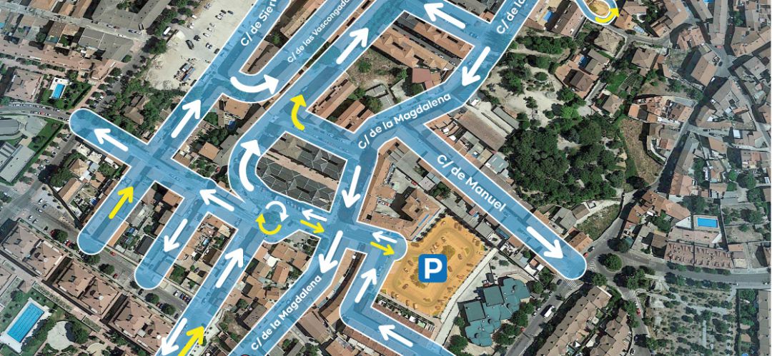 Reordenación del tráfico del centro Reordenación del tráfico del centro