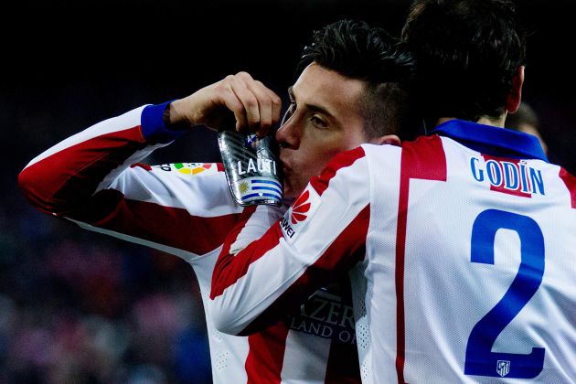 José María Giménez y Diego Godín en el Atlético de Madrid José María Giménez y Diego Godín en el Atlético de Madrid