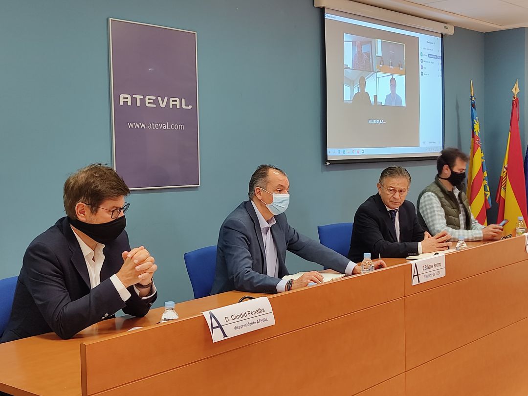 Representantes de ATEVAL y CEV Representantes de ATEVAL y CEV