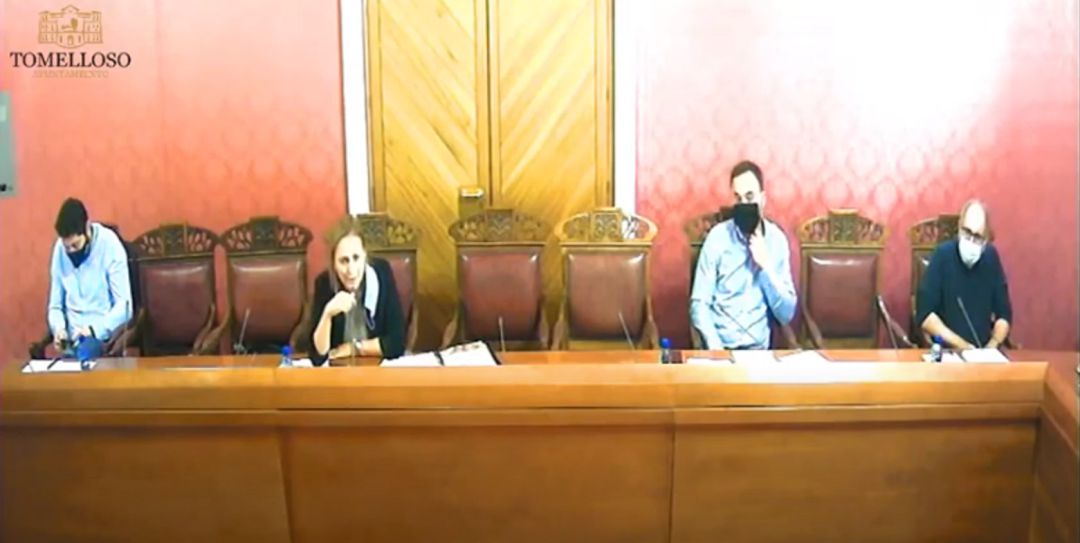 Ana María Valero Lite, portavoz de VOX, durante su intervención Ana María Valero Lite, portavoz de VOX, durante su intervención