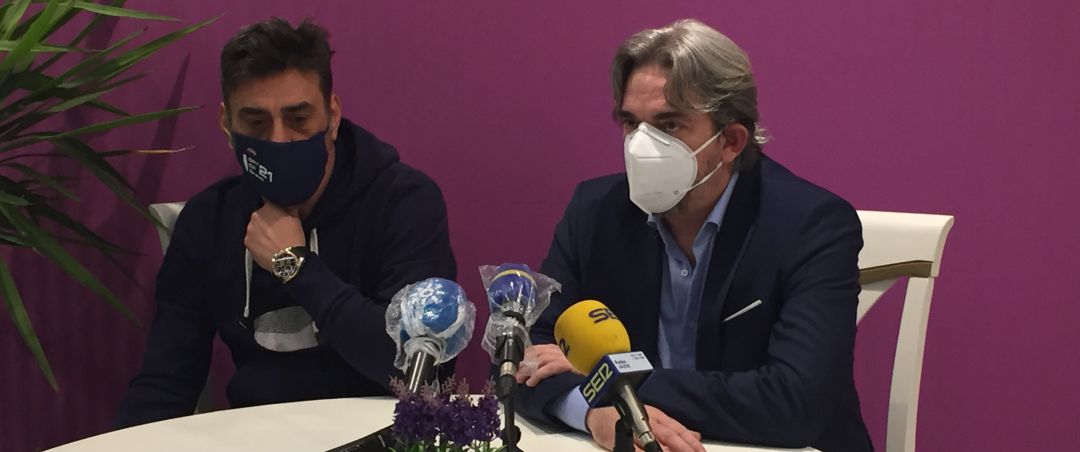 Massimiliano Di Bella, nuevo vicepresidente del Real Jaén y Andrés Rodríguez, presidente. Massimiliano Di Bella, nuevo vicepresidente del Real Jaén y Andrés Rodríguez, presidente.