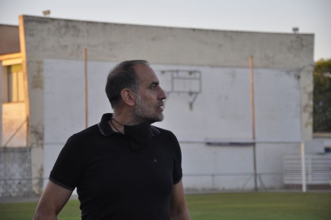 Romerito entrenador del Sanluqueño Romerito entrenador del Sanluqueño