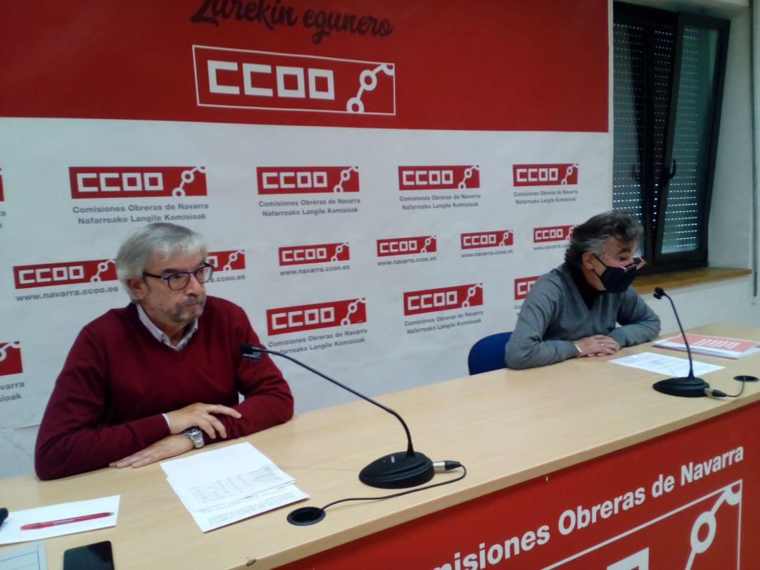 CCOO aboga por cambiar la estructura tributaria en Navarra CCOO aboga por cambiar la estructura tributaria en Navarra