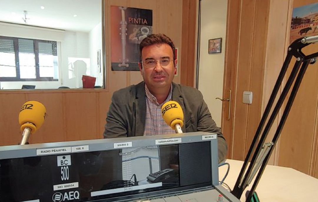Roberto Díez, alcalde de Peñafiel Roberto Díez, alcalde de Peñafiel