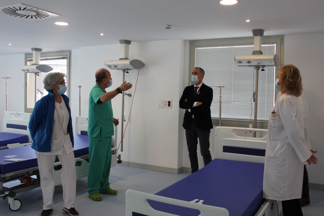 Concluyen las obras de la nueva zona de Urgencia Covid en el Hospital de Segovia Concluyen las obras de la nueva zona de Urgencia Covid en el Hospital de Segovia