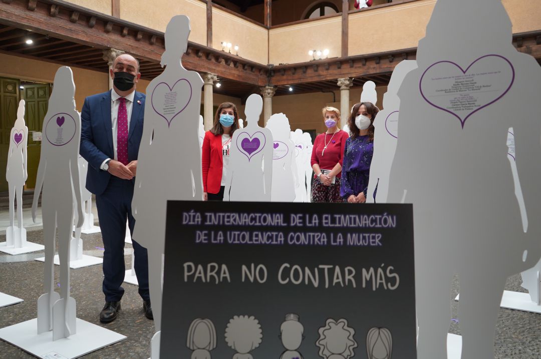 Campaña con motivo del día internacional de la eliminación de la violencia contra la mujer Campaña con motivo del día internacional de la eliminación de la violencia contra la mujer