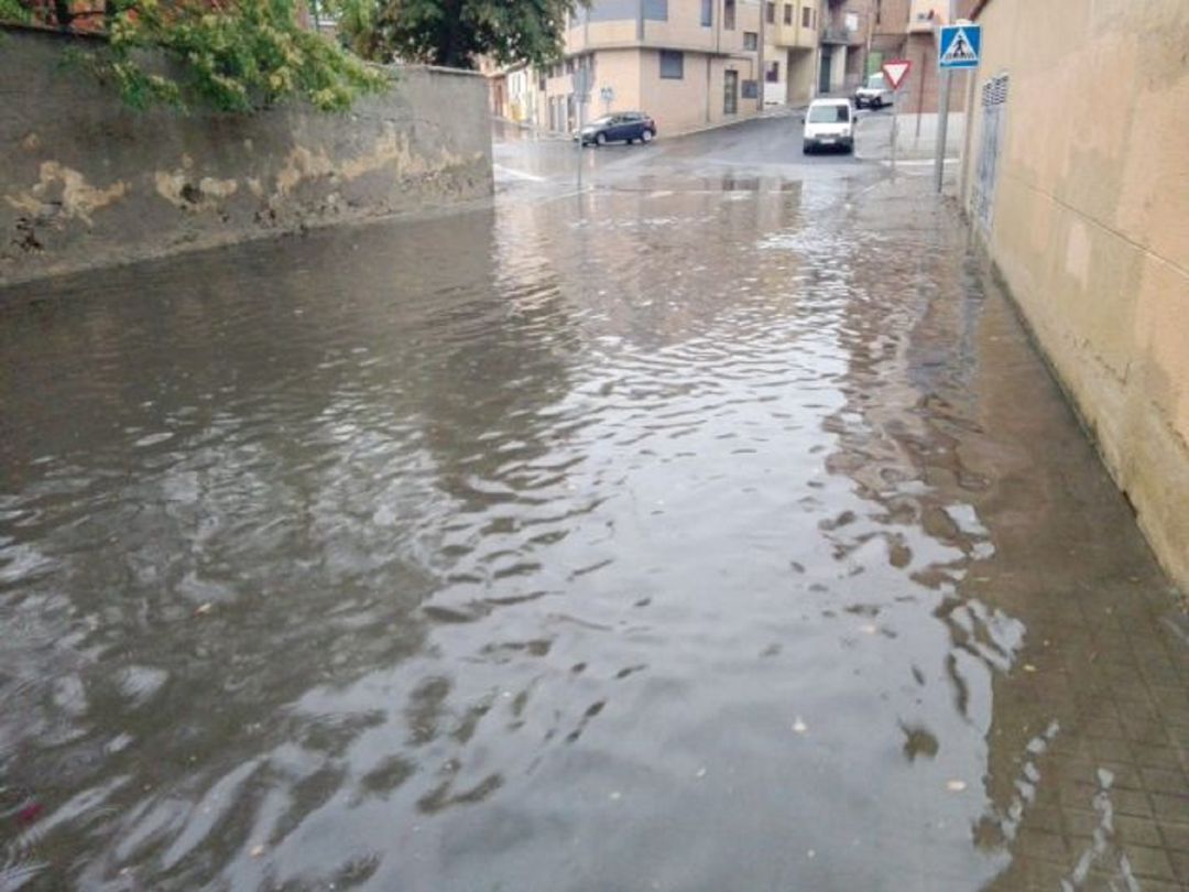 Inundaciones en las calles de Segovia durante el episodio de lluvias de agosto del 2019 Inundaciones en las calles de Segovia durante el episodio de lluvias de agosto del 2019