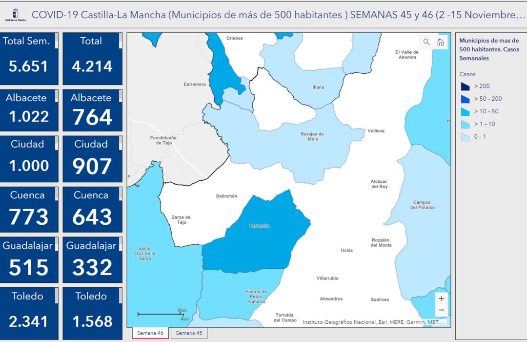 Datos por municipios Datos por municipios