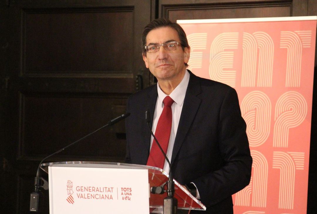 El presidente de Concoval, Emili Villaescusa
El presidente de Concoval, Emili Villaescusa