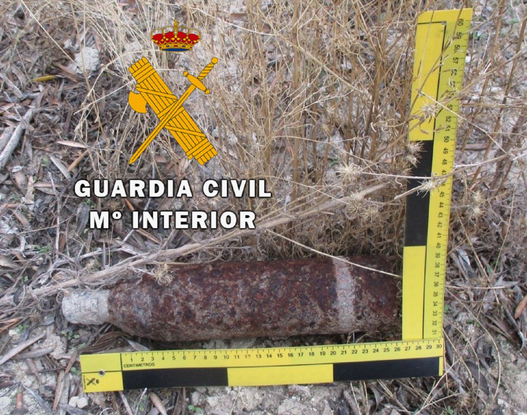 Artefacto explosivo desactivado en Higuera de Calatrava. Artefacto explosivo desactivado en Higuera de Calatrava.