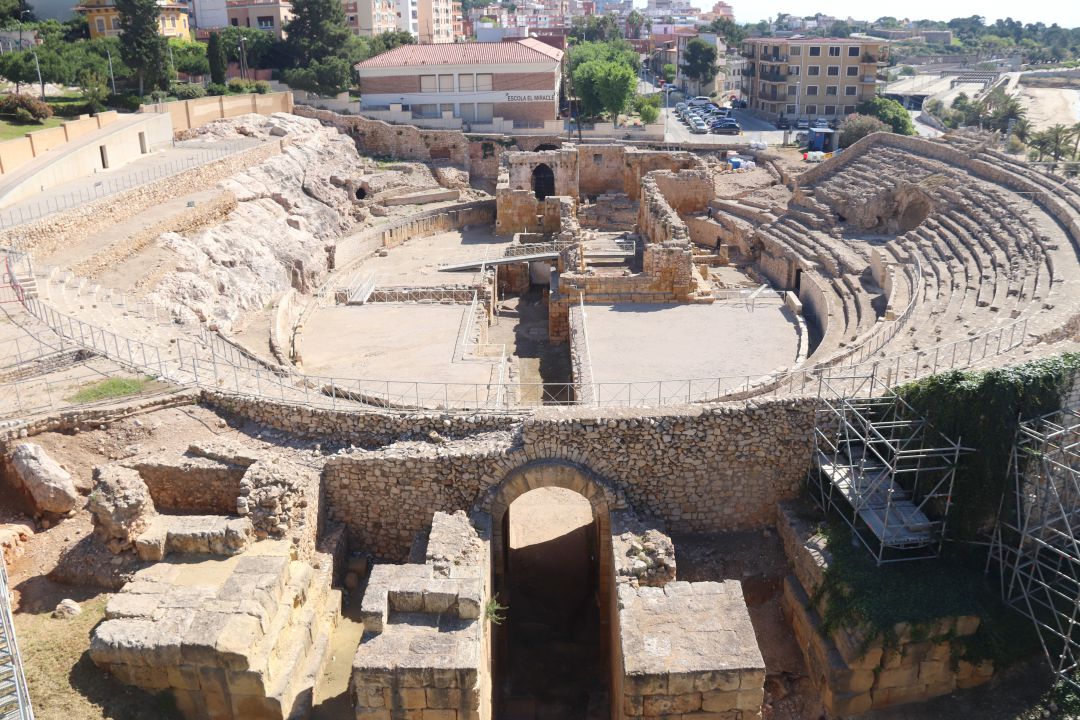 L'amfiteatre de Tarragona porta més d'un any tancat al públic. L'amfiteatre de Tarragona porta més d'un any tancat al públic.
