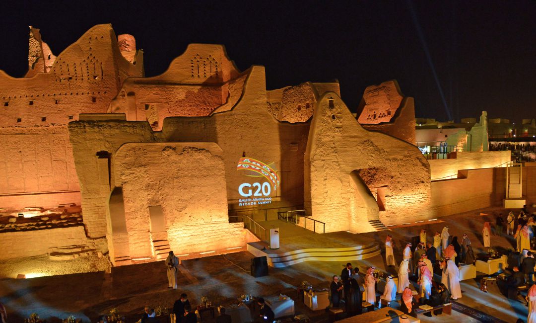 La cumbre del G20 se celebra en Arabia Saudí. La cumbre del G20 se celebra en Arabia Saudí.