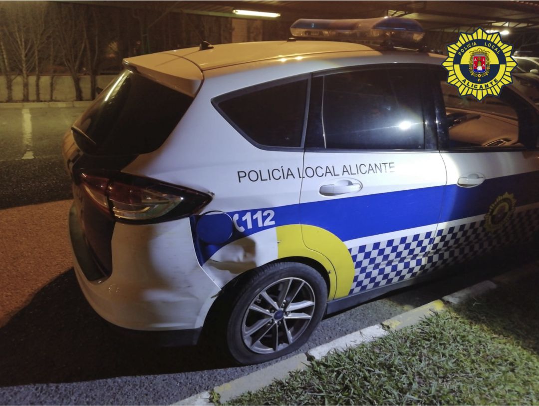 Imagen del vehículo de la Policía Local de Alicante Imagen del vehículo de la Policía Local de Alicante