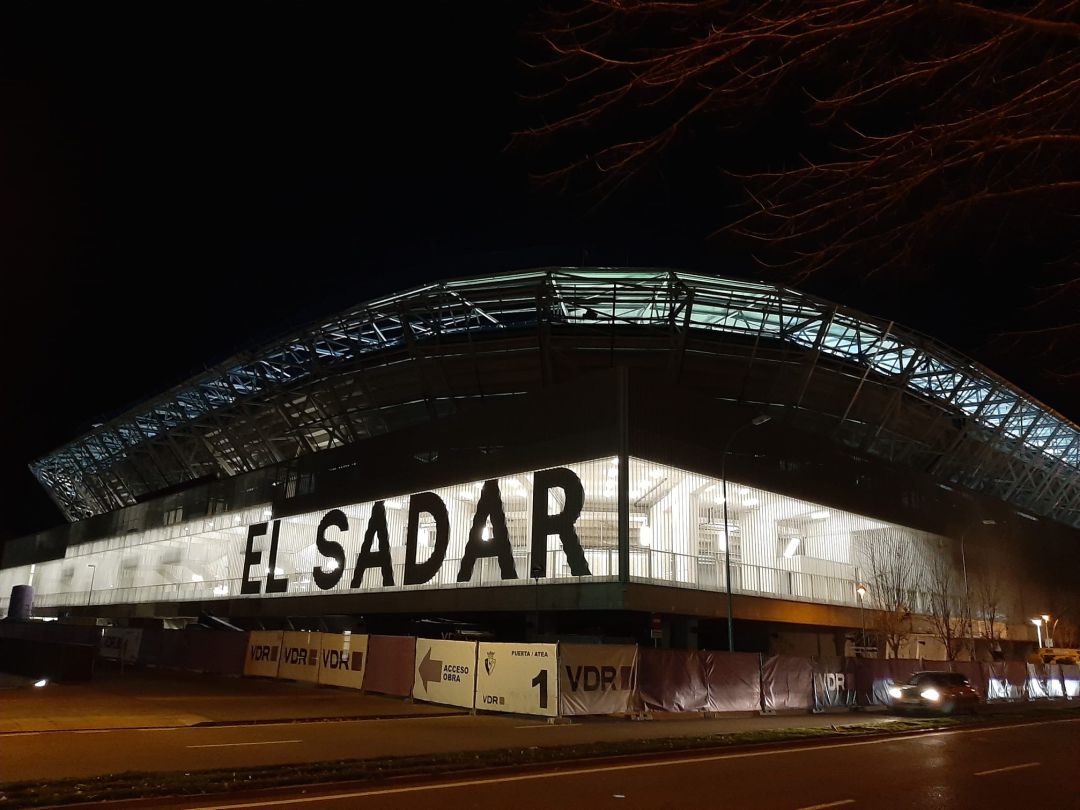 El Sadar en la recta final de su reforma El Sadar en la recta final de su reforma