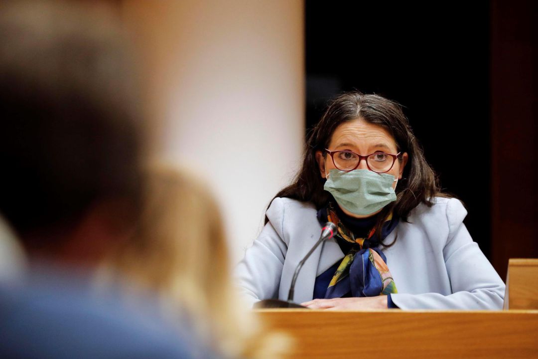 La vicepresidenta y consellera de Igualdad, Mónica Oltra, comparece en Les Corts La vicepresidenta y consellera de Igualdad, Mónica Oltra, comparece en Les Corts