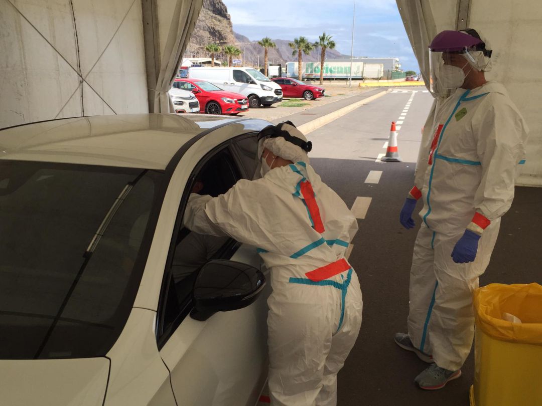 Toma de muestras en Tenerife Toma de muestras en Tenerife