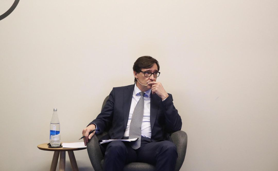 El ministro de Sanidad, Salvador Illa, en el Cercle d'Economia El ministro de Sanidad, Salvador Illa, en el Cercle d'Economia