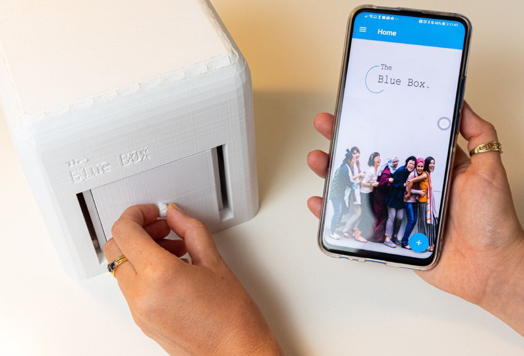 Blue Box. Blue Box.