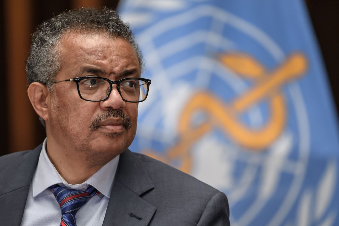 El director general de la Organización Mundial de la Salud (OMS), Tedros Adhanom Ghebreyesus El director general de la Organización Mundial de la Salud (OMS), Tedros Adhanom Ghebreyesus