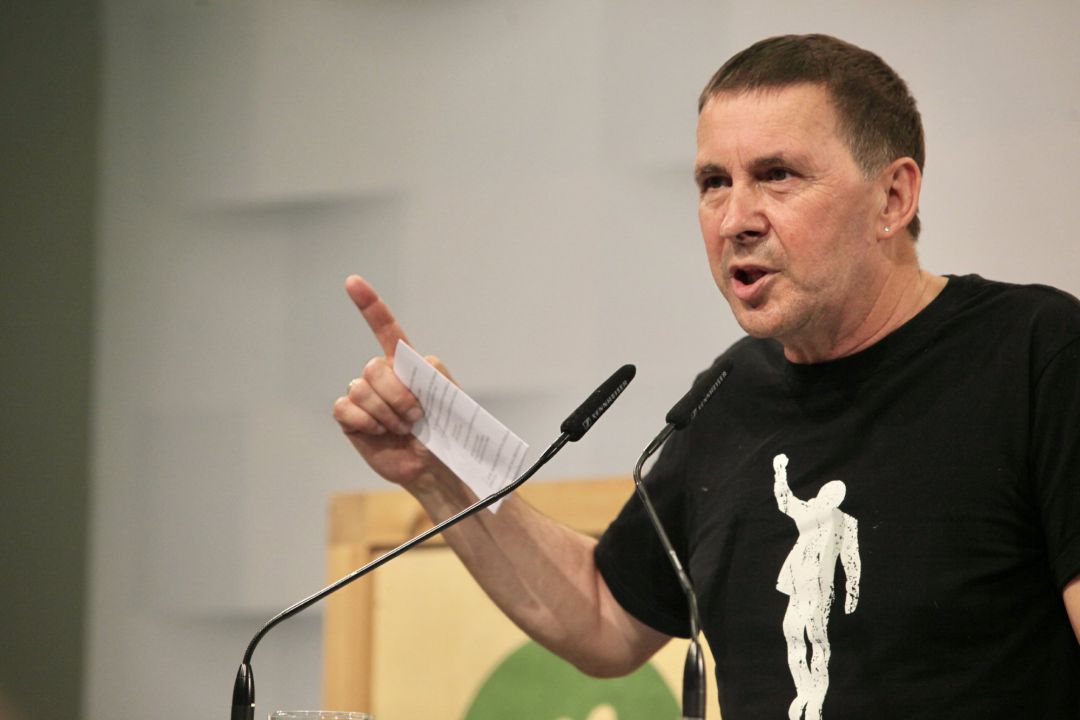El coordinador general de EH Bildu, Arnaldo Otegi, en una imagen de archivo El coordinador general de EH Bildu, Arnaldo Otegi, en una imagen de archivo