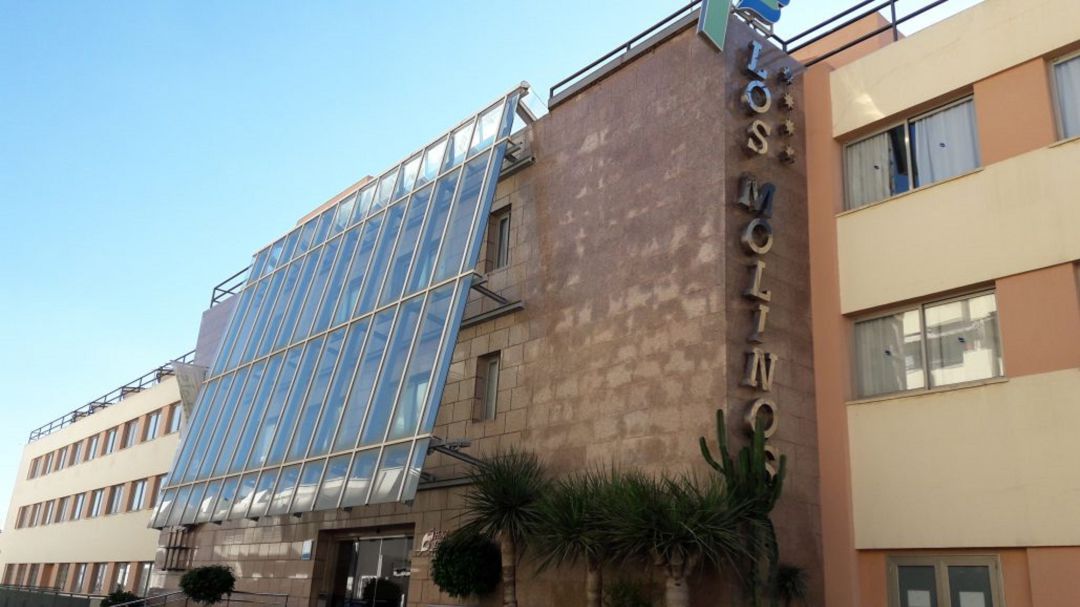 Hotel en el que se alojan los sanitarios Hotel en el que se alojan los sanitarios