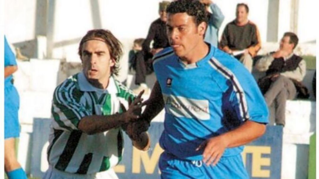 Paco Collantes durante su etapa como jugador del Guadalcacín Paco Collantes durante su etapa como jugador del Guadalcacín