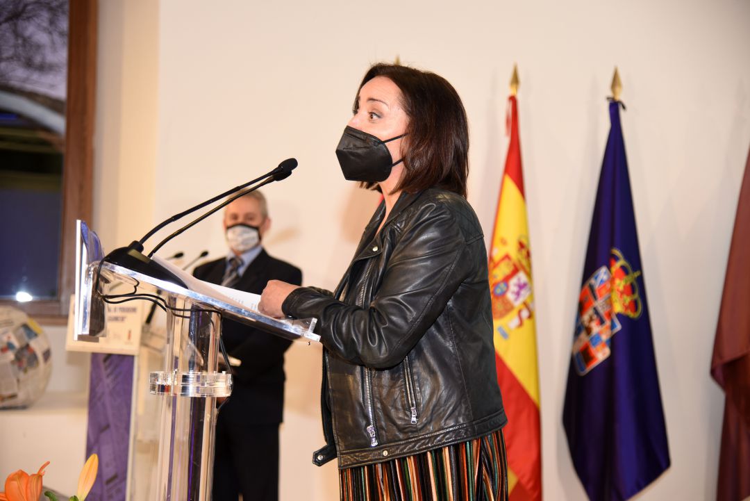 Pepa Bueno interviene en el acto Pepa Bueno interviene en el acto