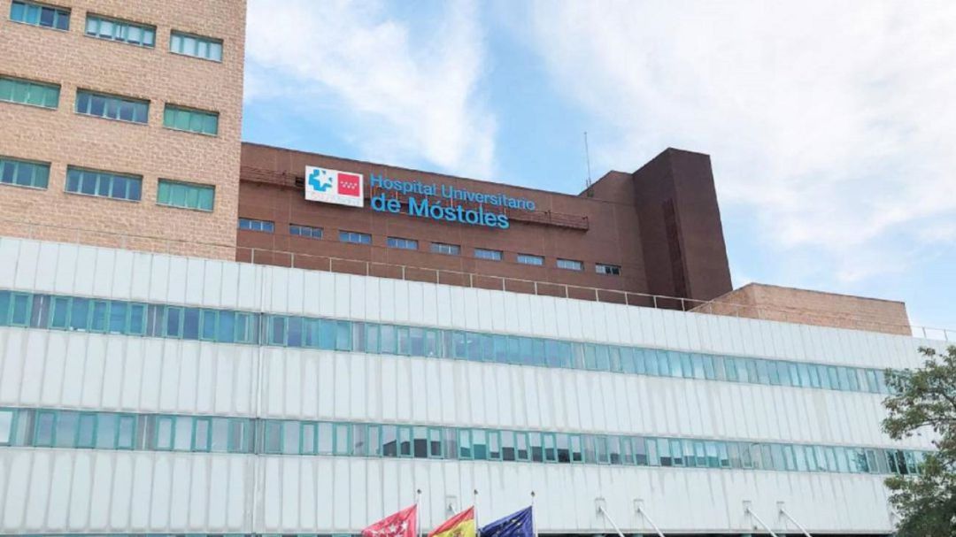 Fachada del Hospital Universitario de Móstoles Fachada del Hospital Universitario de Móstoles