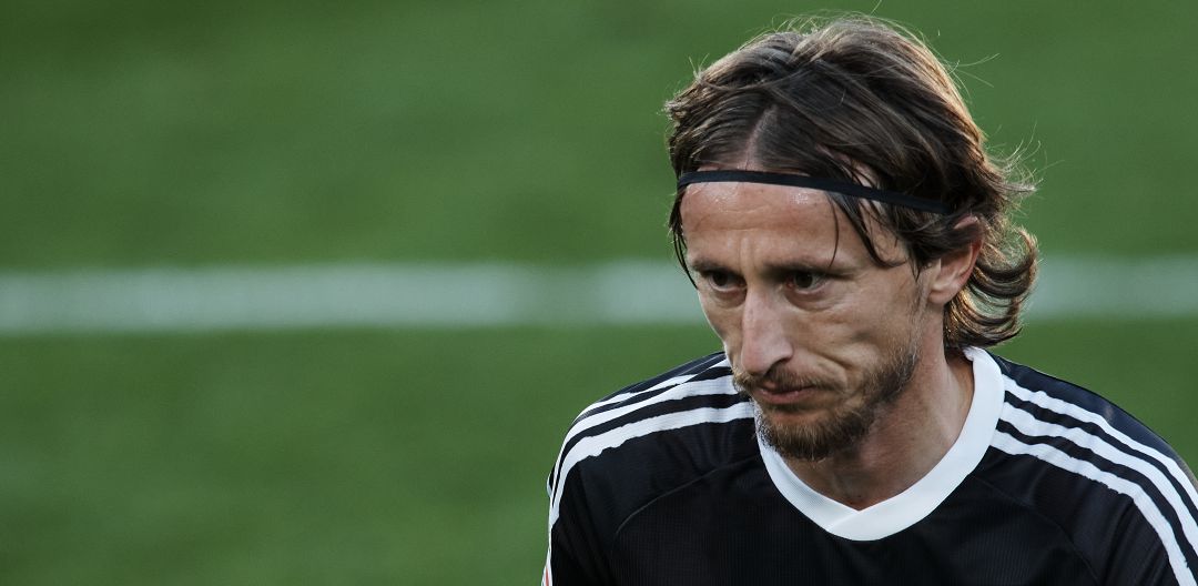 Luka Modric, durante el partido ante el Villarreal de este pasado fin de semana Luka Modric, durante el partido ante el Villarreal de este pasado fin de semana