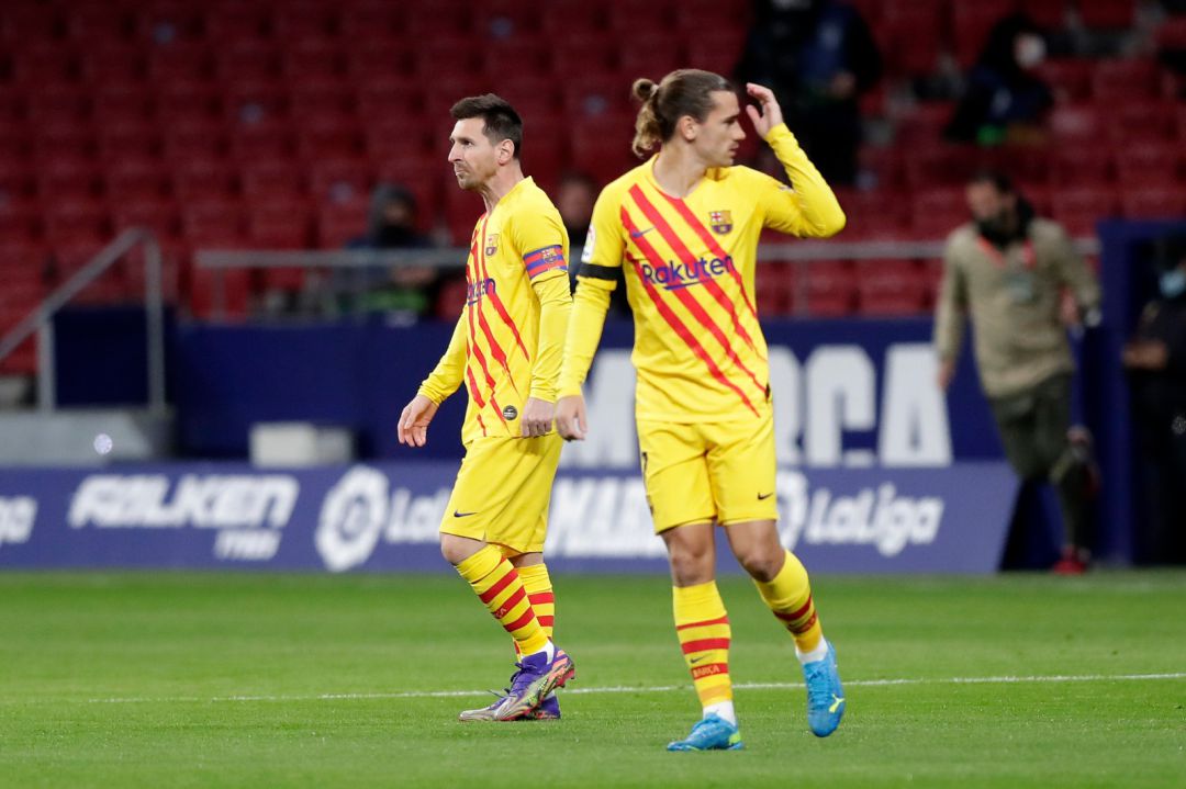 Antoine Griezmann y Leo Messi con el Barça Antoine Griezmann y Leo Messi con el Barça