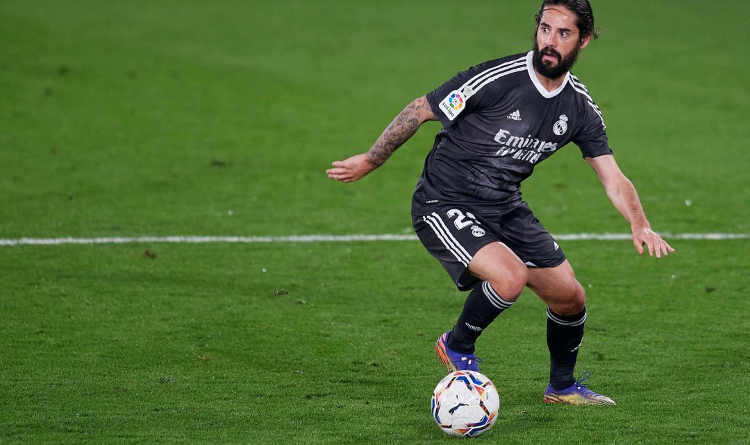 Isco, en el partido entre el Villarreal y el Real Madrid. Isco, en el partido entre el Villarreal y el Real Madrid.