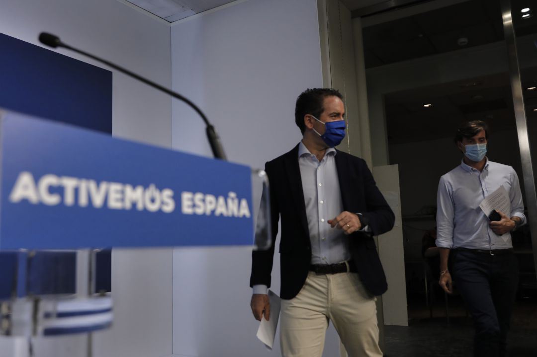 Teodoro García Egea en un acto del Partido Popular Teodoro García Egea en un acto del Partido Popular