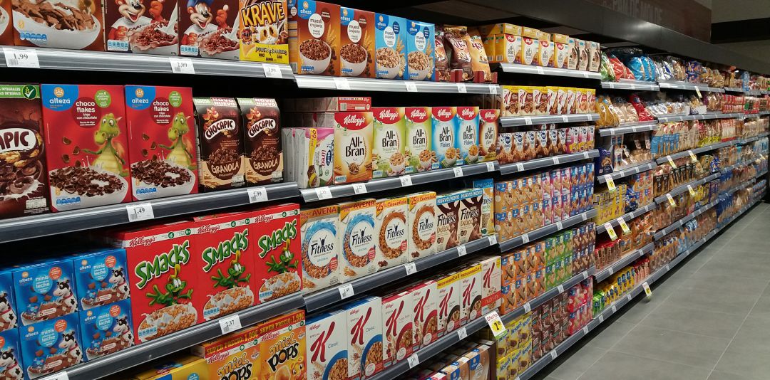 Lineal de un supermercado en Asturias Lineal de un supermercado en Asturias