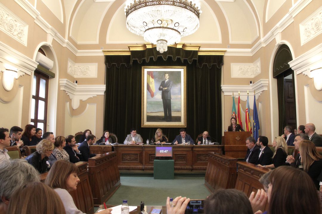 Pleno municipal. Imagen de archivo Pleno municipal. Imagen de archivo