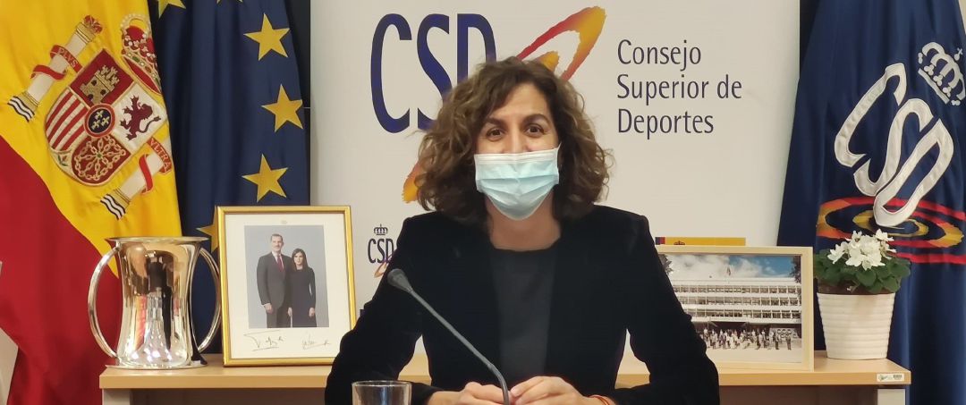 La presidenta del Consejo Superior de Deportes (CSD), Irene Lozano
La presidenta del Consejo Superior de Deportes (CSD), Irene Lozano